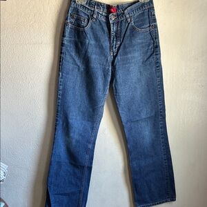 Mossimo Supply Co. Dark Blue Relaxed Jeans Y2K